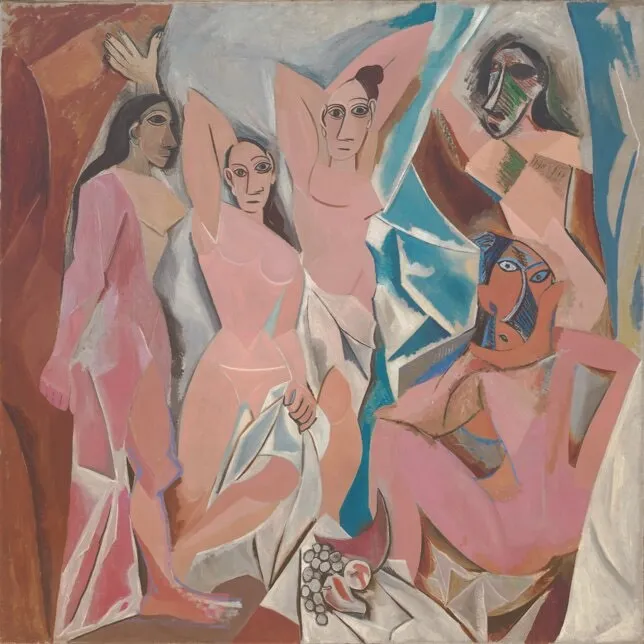 Les Demoiselles d’Avignon de Picasso.