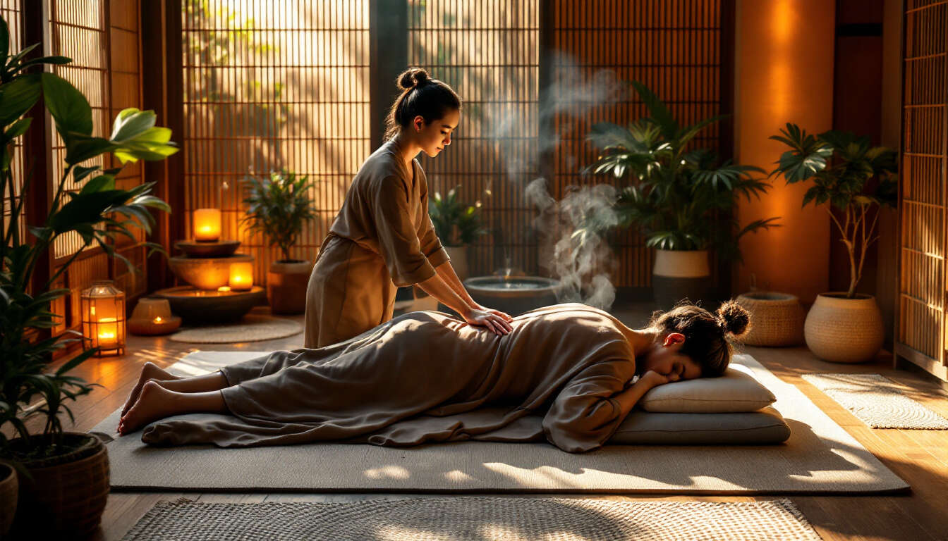 Massage bien-être oriental : bienfaits et rituel