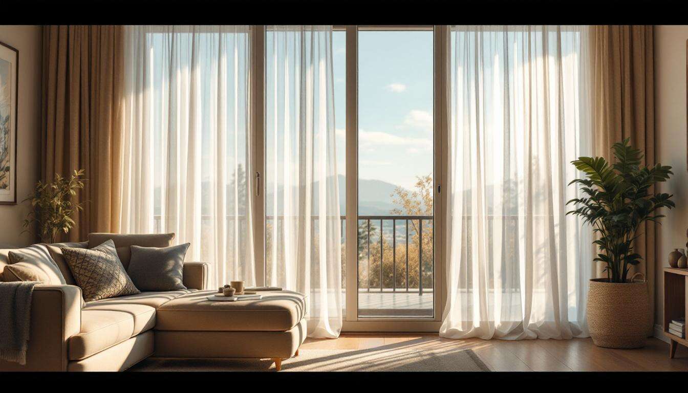 Quels rideaux choisir pour rafraîchir votre maison en été ?